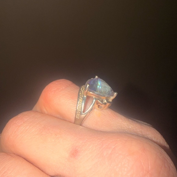 925 fire topaz size 8 - Picture 10 of 16